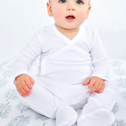 2-Pack Organic Cotton Footed Pants