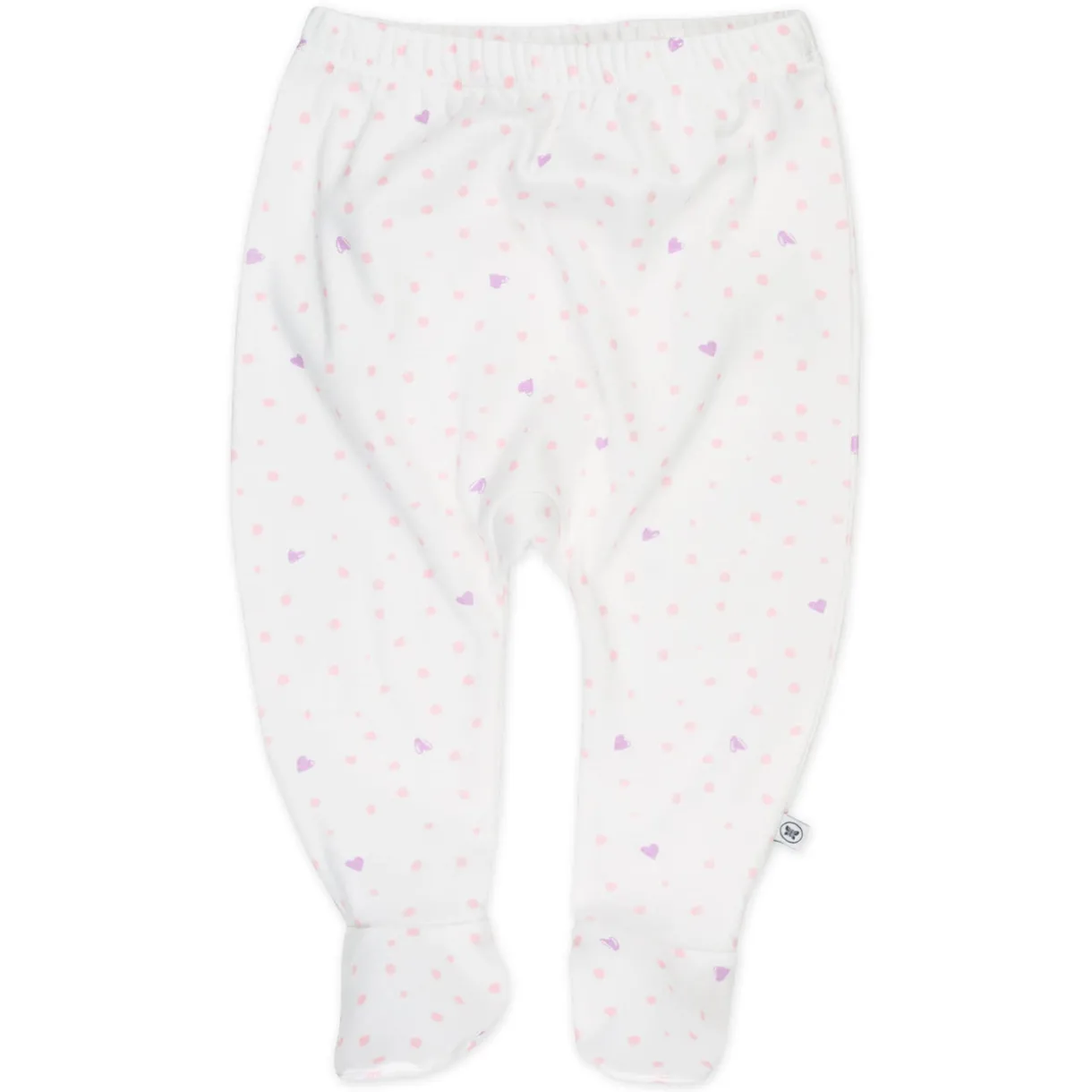 3-Pack Organic Cotton Footed Pants