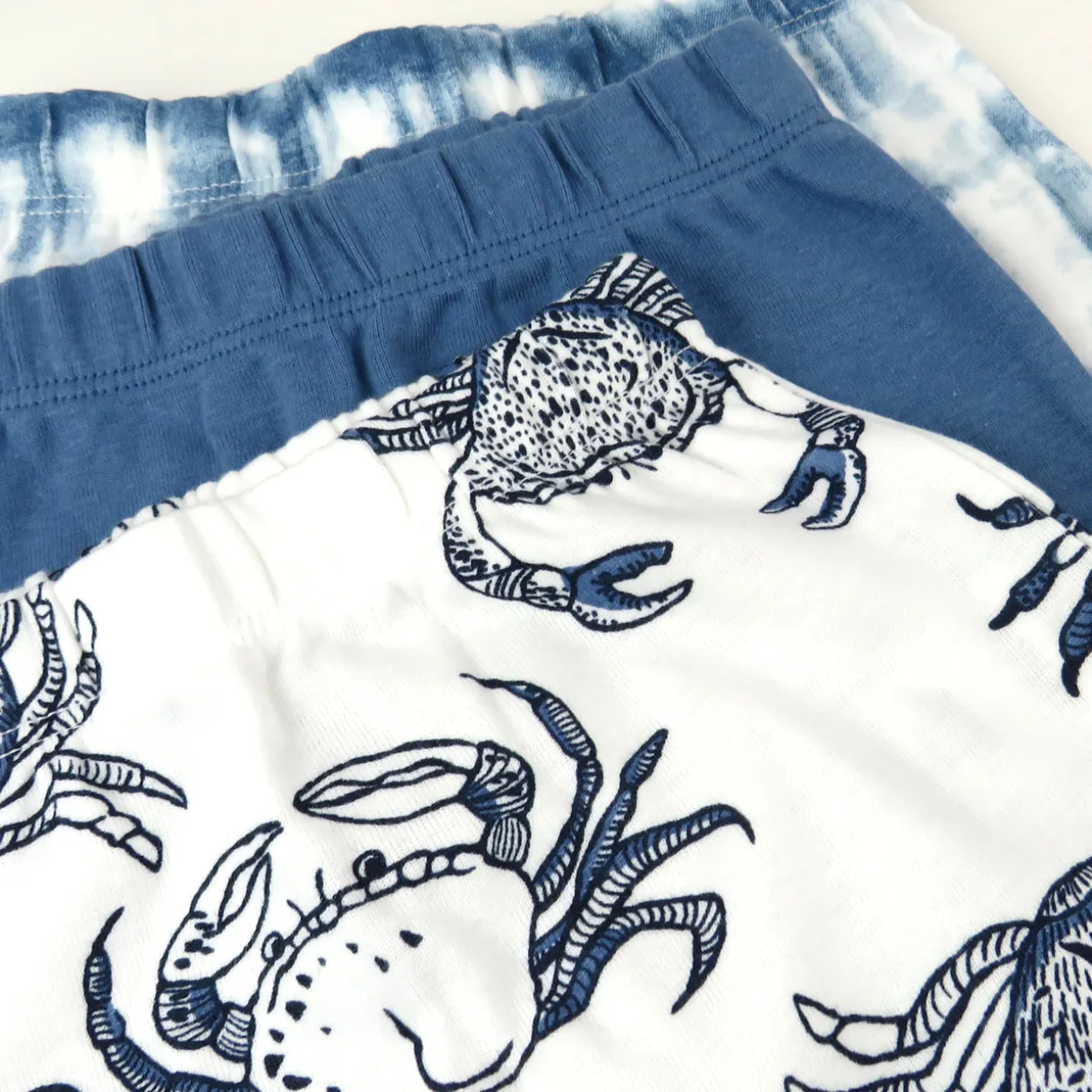 3-Pack Organic Cotton Footed Pants