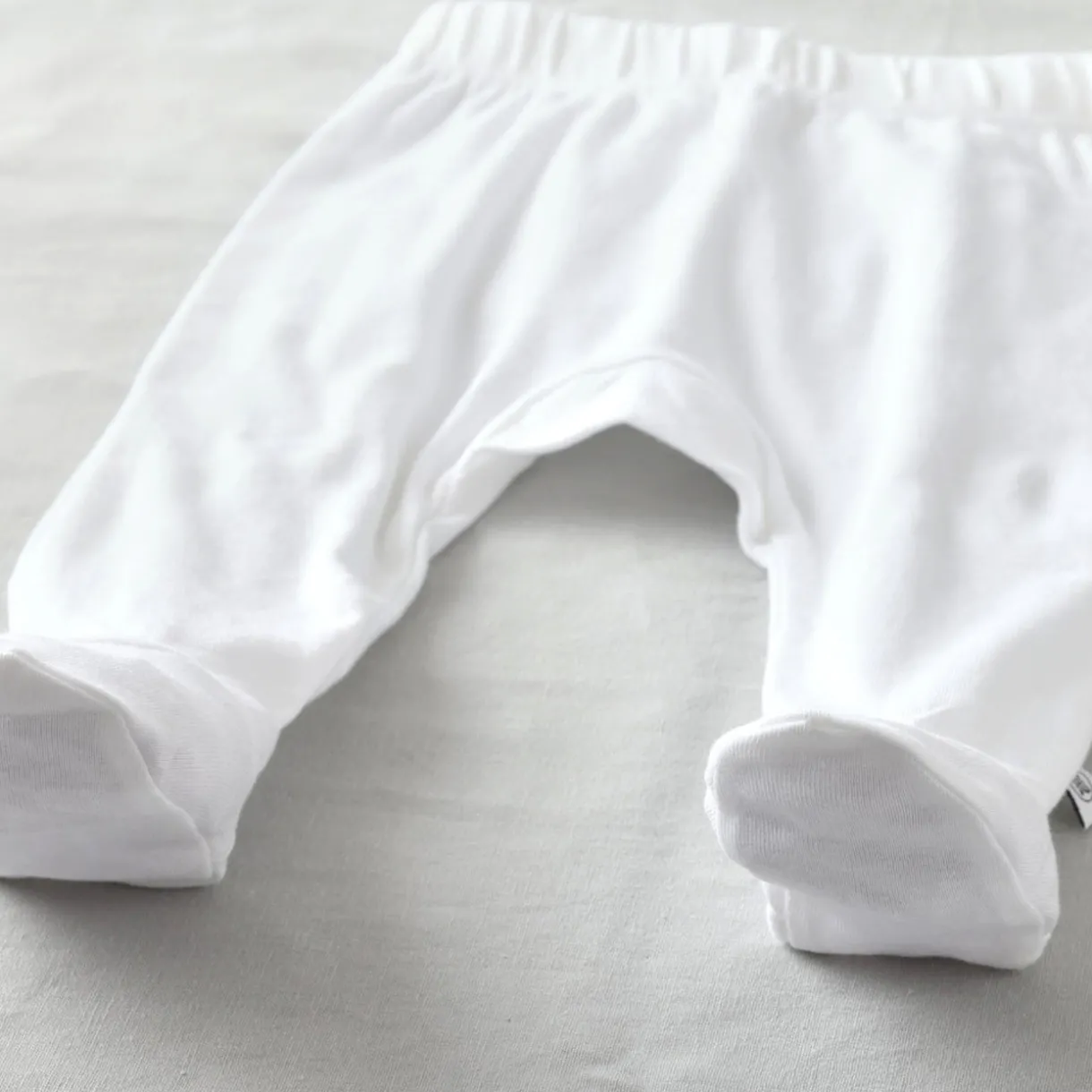 3-Pack Organic Cotton Footed Pants