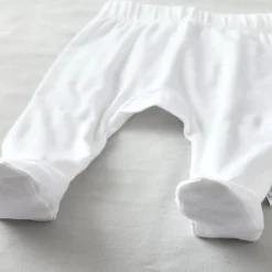 3-Pack Organic Cotton Footed Pants