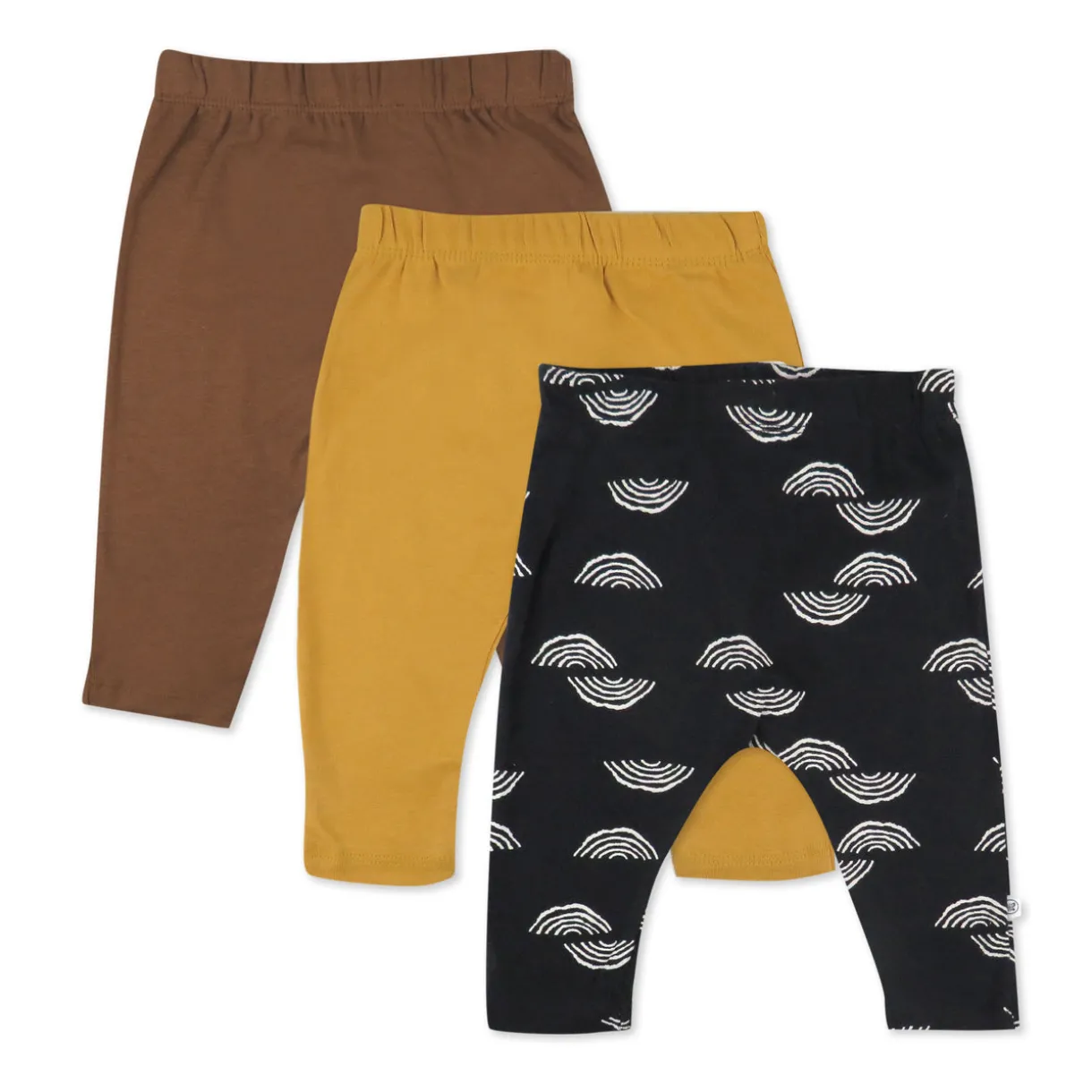 3-Pack Organic Cotton Harem Pants