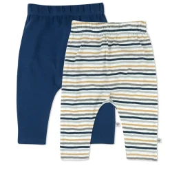 2-Pack Organic Cotton Harem Pants