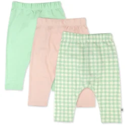 3-Pack Organic Cotton Harem Pants
