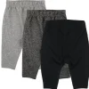 3-Pack Organic Cotton Harem Pants