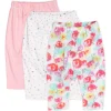3-Pack Organic Cotton Harem Pants