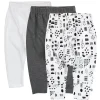 3-Pack Organic Cotton Harem Pants