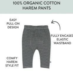2-Pack Organic Cotton Harem Pants