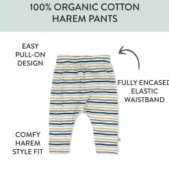 2-Pack Organic Cotton Harem Pants