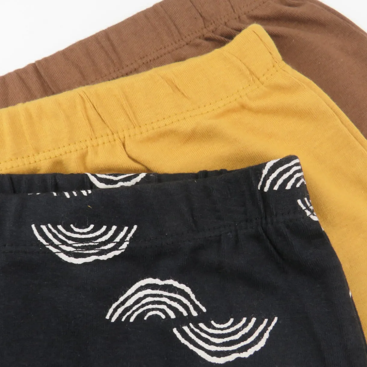 3-Pack Organic Cotton Harem Pants