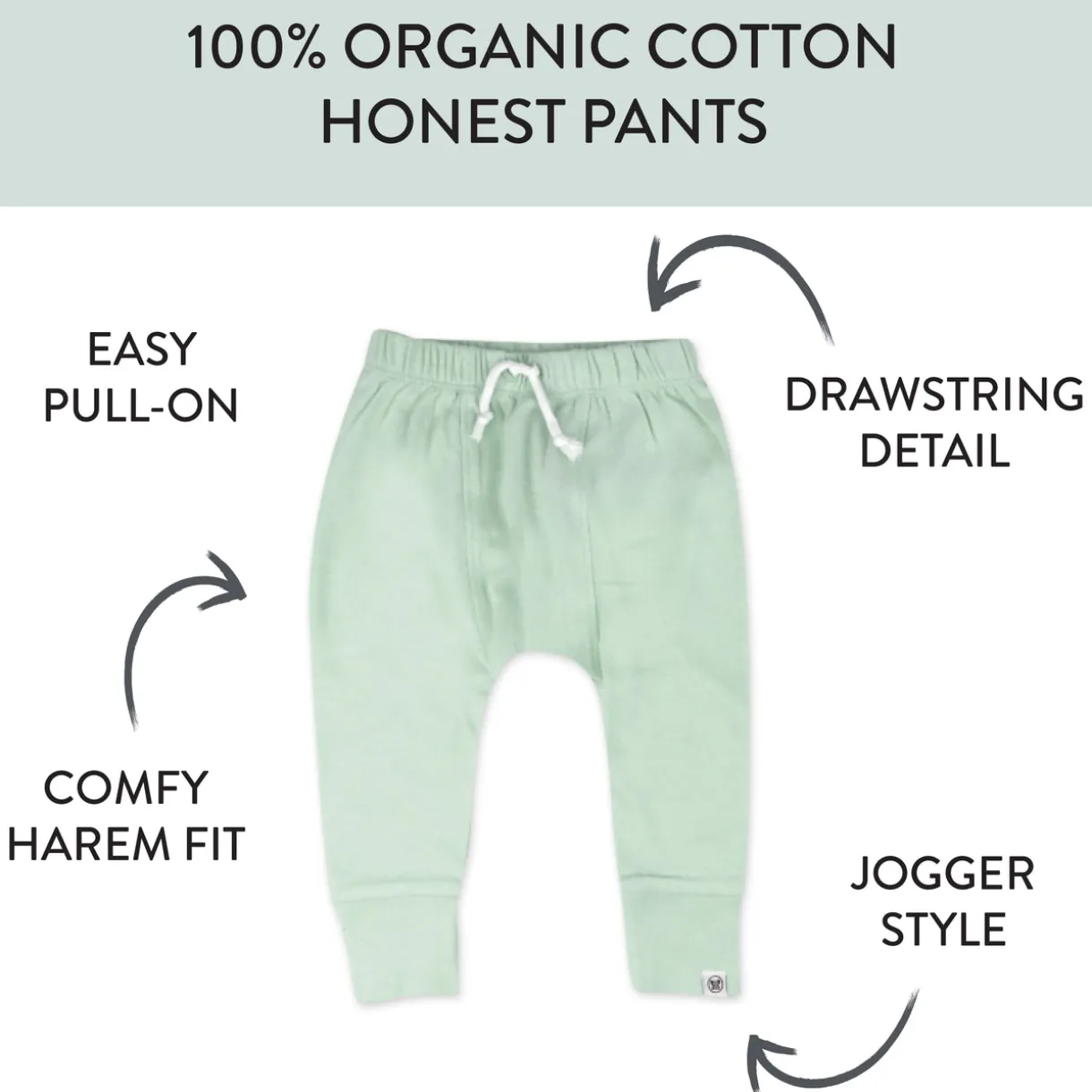 4-Pack Organic Cotton Honest Pants