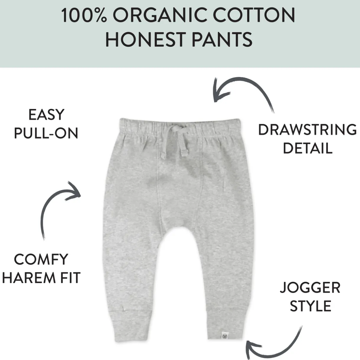 4-Pack Organic Cotton Honest Pants