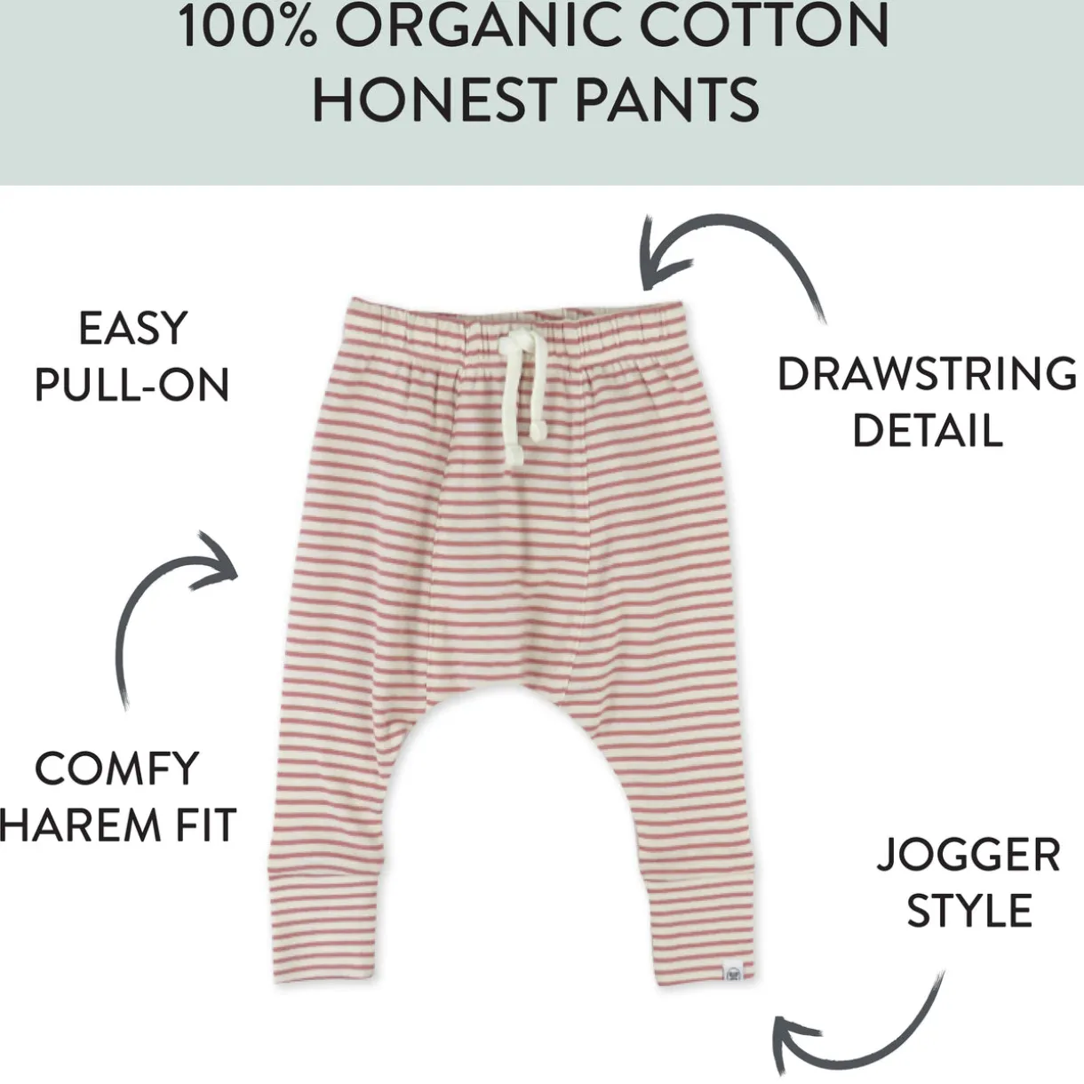 2-Pack Organic Cotton Honest Pants