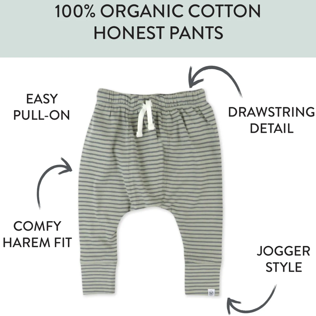 2-Pack Organic Cotton Honest Pants
