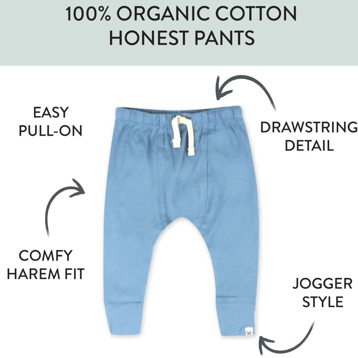2-Pack Organic Cotton Honest Pants