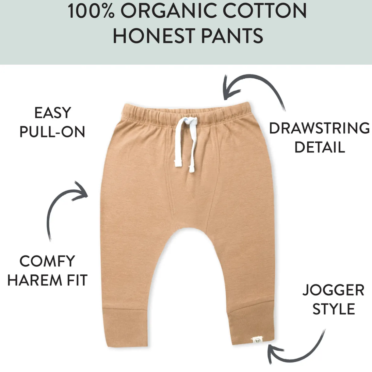 2-Pack Organic Cotton Honest Pants