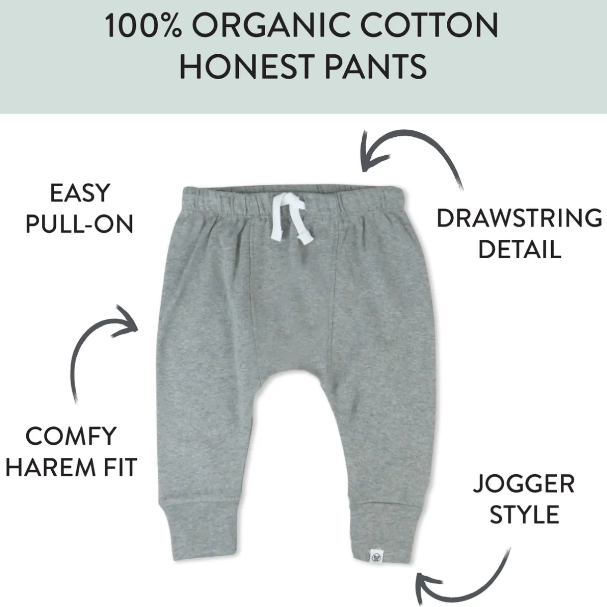 2-Pack Organic Cotton Honest Pants