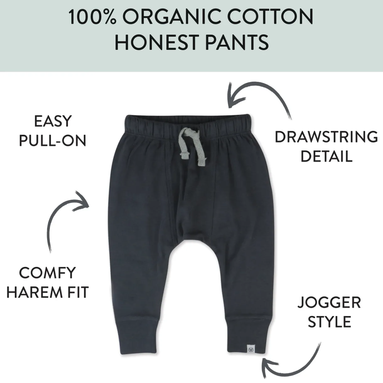 2-Pack Organic Cotton Honest Pants