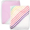 2-Pack Organic Cotton Hooded Towels