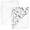 2-Pack Organic Cotton Hooded Towels