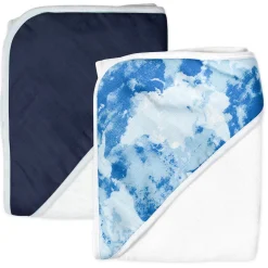 2-Pack Organic Cotton Hooded Towels