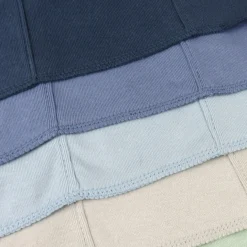 5-Pack Organic Cotton Knit Tri-fold Burp Cloths