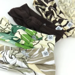 5-Pack Organic Cotton Knotted Headbands