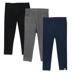 3-Pack Organic Cotton Legging Set