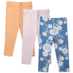 3-Pack Organic Cotton Legging Set