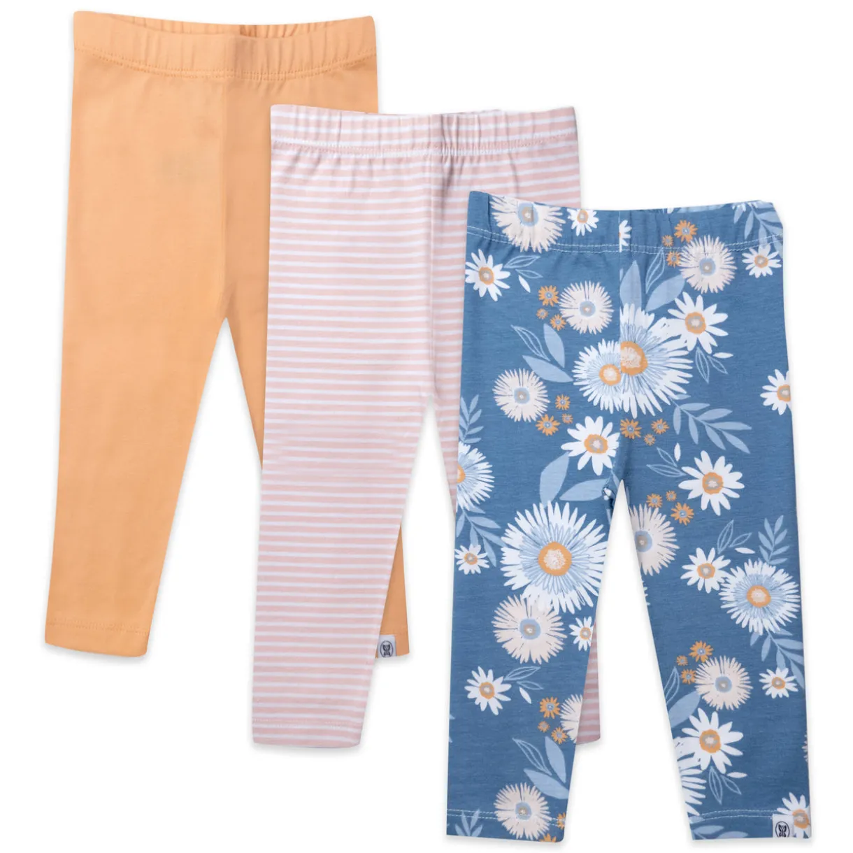 3-Pack Organic Cotton Legging Set