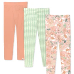 3-Pack Organic Cotton Legging Set