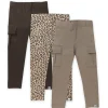 3-Pack Organic Cotton Legging Set