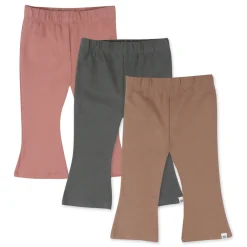 3-Pack Organic Cotton Legging Set