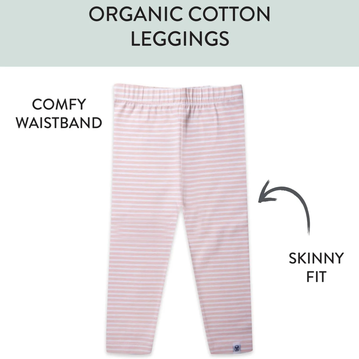 3-Pack Organic Cotton Legging Set