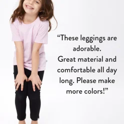 3-Pack Organic Cotton Legging Set