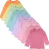 10-Pack Organic Cotton Long Sleeve T-Shirts