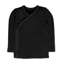3-Pack Organic Cotton Long Sleeve Side-Snap Tops