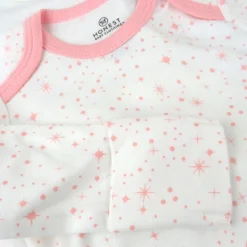 5-Pack Organic Cotton Long Sleeve Bodysuits
