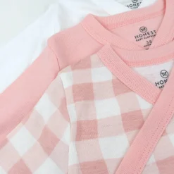 3-Pack Organic Cotton Long Sleeve Side-Snap Bodysuits
