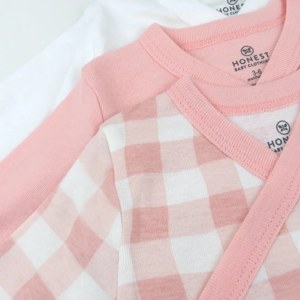 3-Pack Organic Cotton Long Sleeve Side-Snap Bodysuits