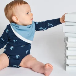 5-Pack Organic Cotton Long Sleeve Bodysuits