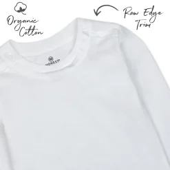 5-Pack Organic Cotton Long Sleeve T-Shirts