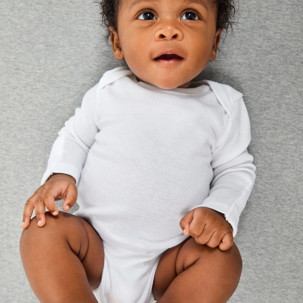 10-Pack Organic Cotton Long Sleeve Bodysuits