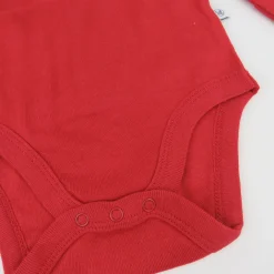 3-Pack Organic Cotton Long Sleeve Side-Snap Bodysuits