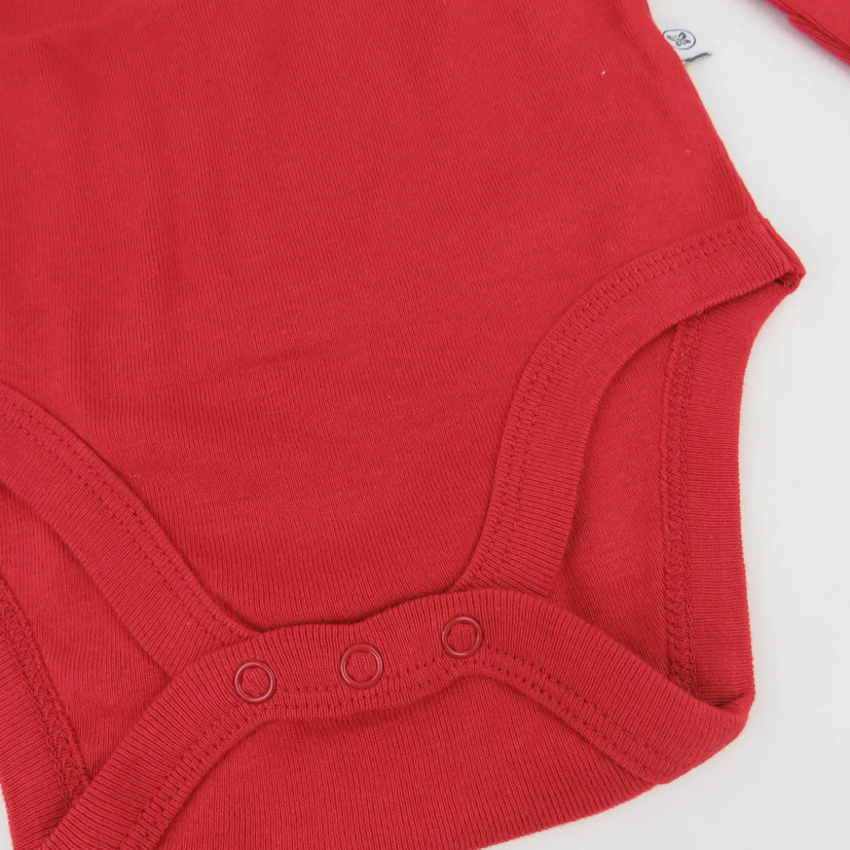 3-Pack Organic Cotton Long Sleeve Side-Snap Bodysuits