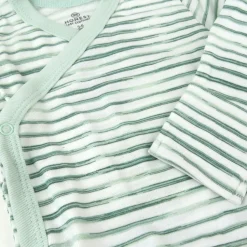 3-Pack Organic Cotton Long Sleeve Side-Snap Bodysuits