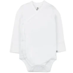 3-Pack Organic Cotton Long Sleeve Side-Snap Bodysuits