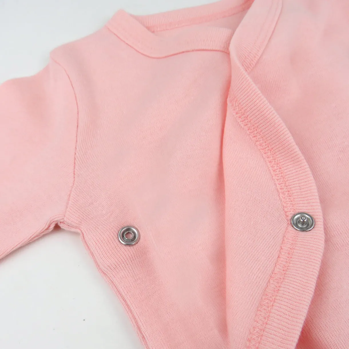 3-Pack Organic Cotton Long Sleeve Side-Snap Bodysuits