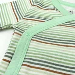 3-Pack Organic Cotton Long Sleeve Side-Snap Bodysuits