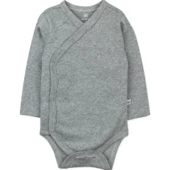 3-Pack Organic Cotton Long Sleeve Side-Snap Bodysuits